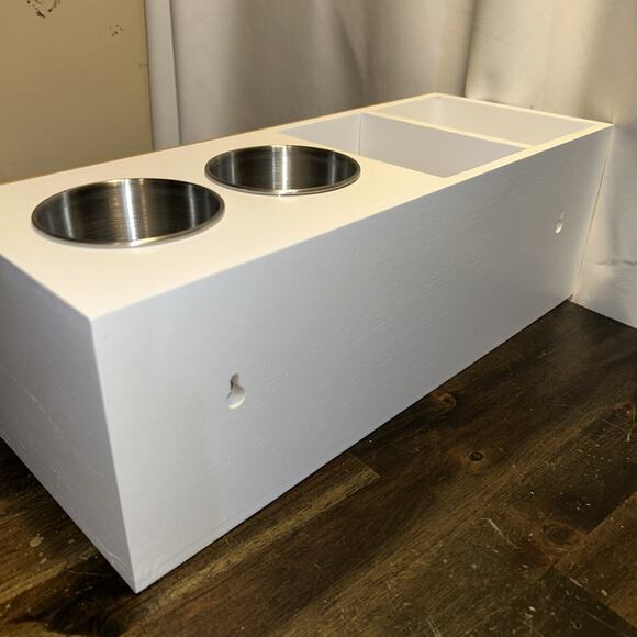 HAIR TOOL ORGANIZER Dryer Storage Blow Dryer Holder Bathroom CRATEHILL (Black) - Picture 8 of 13